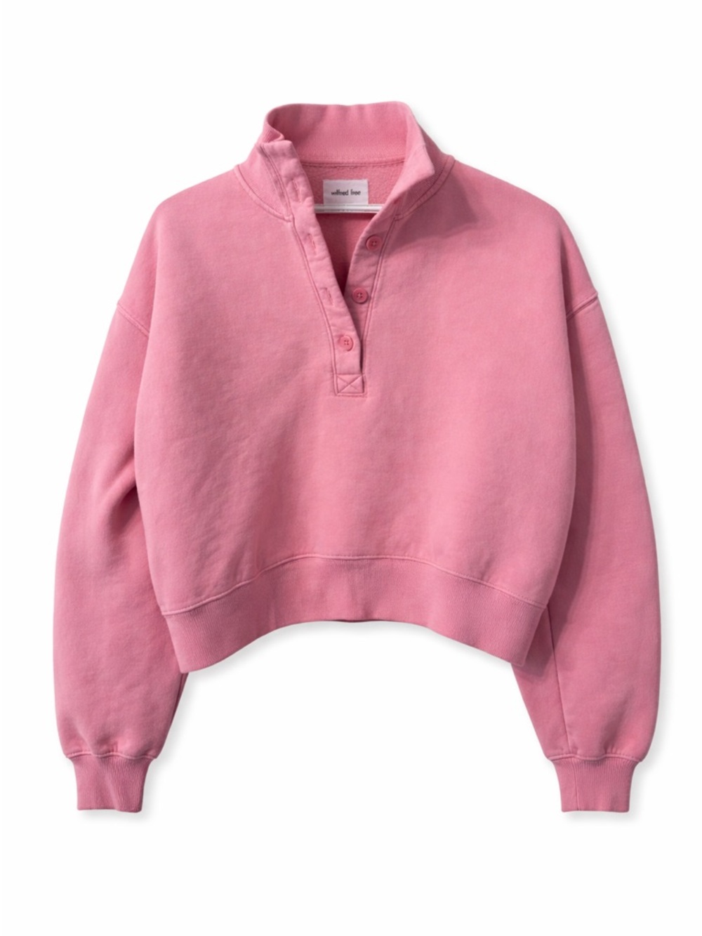 Wilfred Free Pink Cropped Sweatshirt Size 2 | Cozy Pullover

⸻